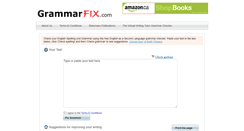 Desktop Screenshot of grammarfix.com